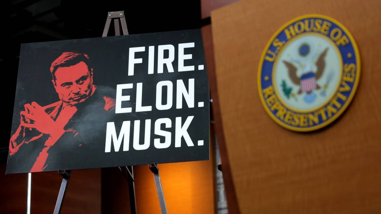 House Progressive Caucus Holds Capitol Hill Press Conference On Elon Musk's Government Interference