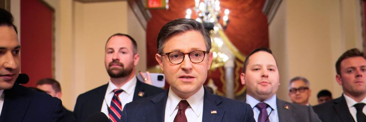 House Speaker Mike Johnson (R-La.)