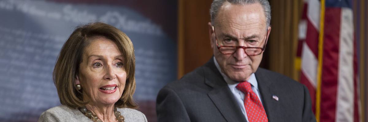 House Speaker Nancy Pelosi And Sen. Schumer Speak To Media After President Trump Announces Deal To End To Government Shutdown