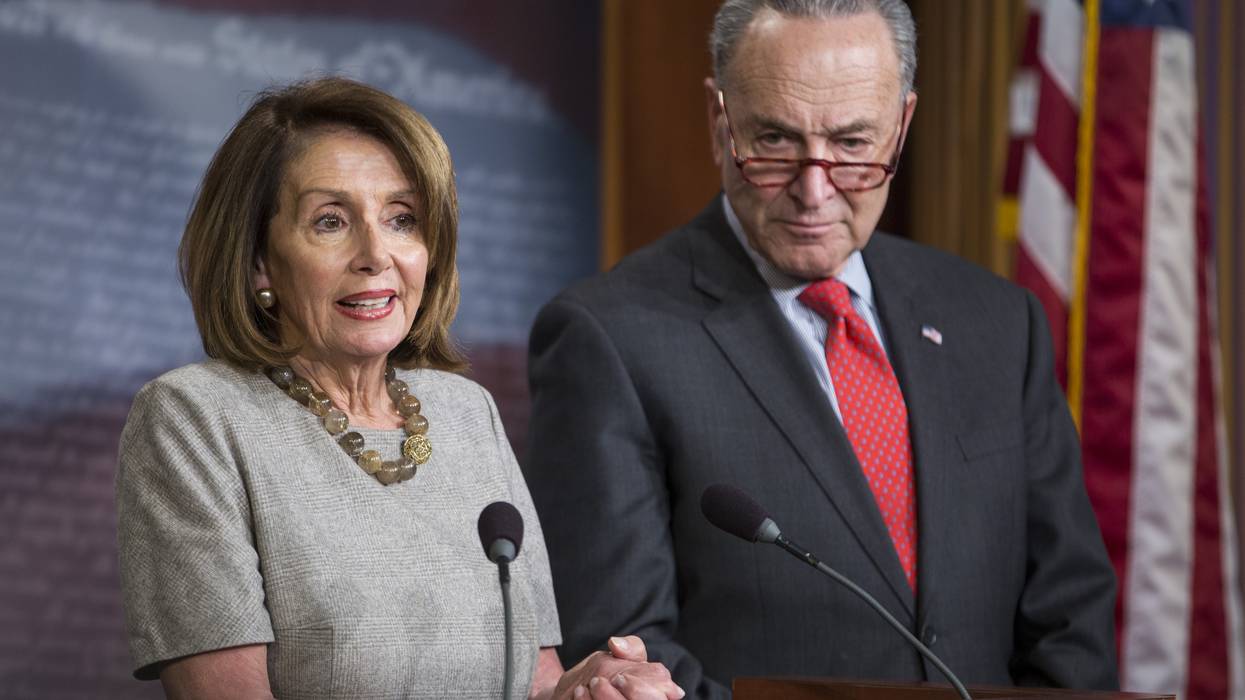 House Speaker Nancy Pelosi And Sen. Schumer Speak To Media After President Trump Announces Deal To End To Government Shutdown