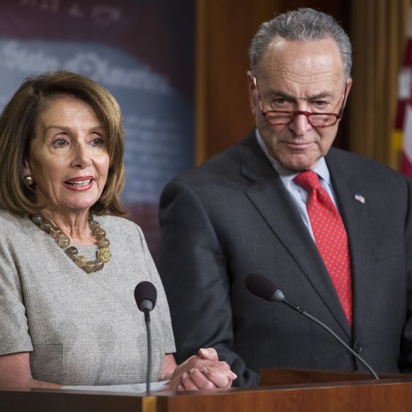 House Speaker Nancy Pelosi And Sen. Schumer Speak To Media After President Trump Announces Deal To End To Government Shutdown