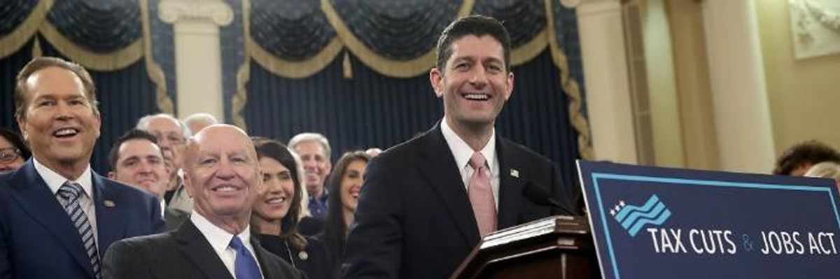 CBO: Republican Tax Scam Would Blow $1.7 Trillion Hole in the National Debt