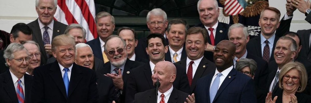 'Like a Kleptocracy': Investigation Details How GOP Lawmakers Cashed In on Trump Tax Cuts