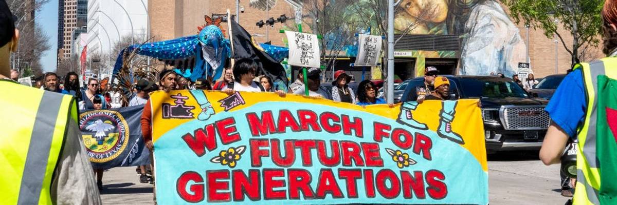 houston climate protest