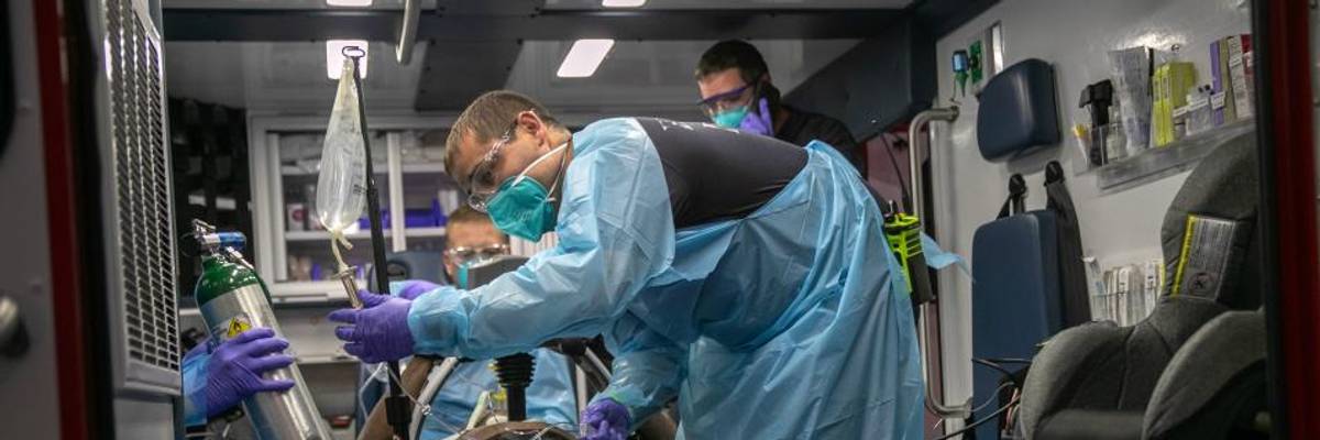 'Out of an Abundance of Caution,' Says Bernie Sanders, 'We Should Expand Medicare to Cover Everyone in America'