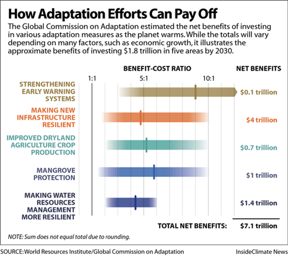 How adaptation efforts can pay off