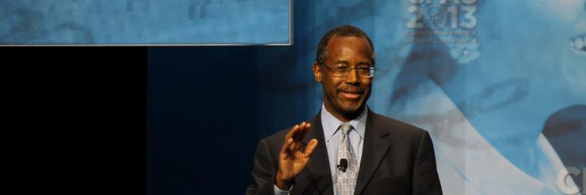 Carson Pulls Tool Used by Officials to Identify Segregation