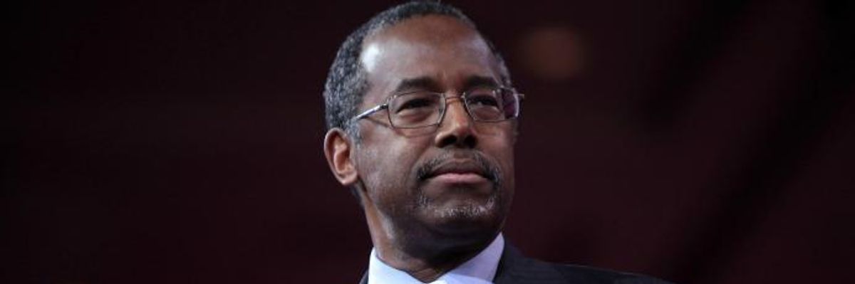 Ben Carson Catches Heat for Cutting 'Free From Discrimination' Promise Out of HUD Mission
