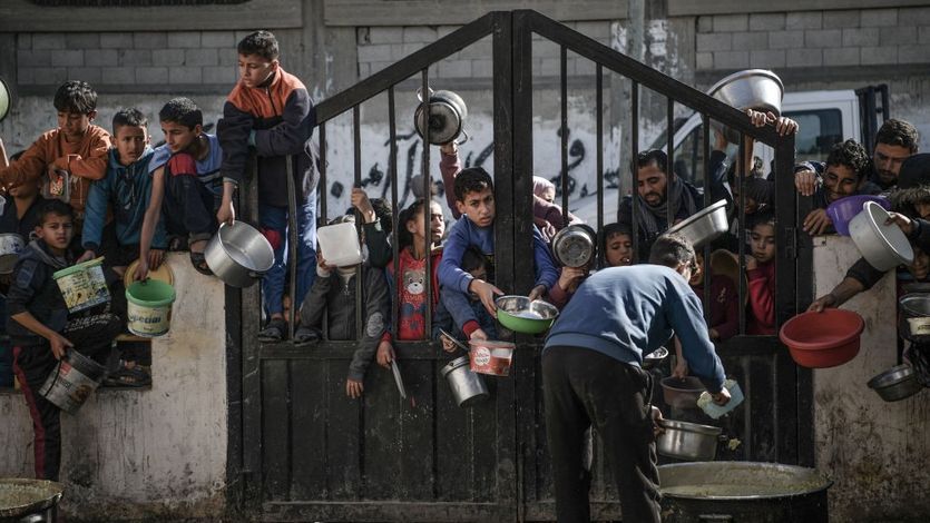Humanitarian aid for Palestinians in Rafah
