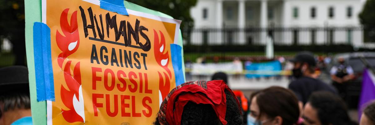 humans agsinst fossil fuels
