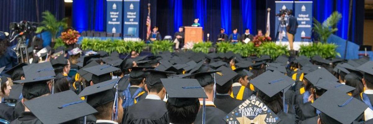 'Class of 0000' Campaign Denounces 'Cowardly' Censorship of Student Call for Climate Action