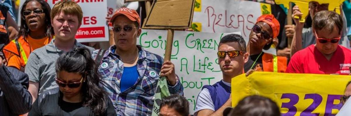 How Unions and Climate Organizers Learned To Work Together in New York