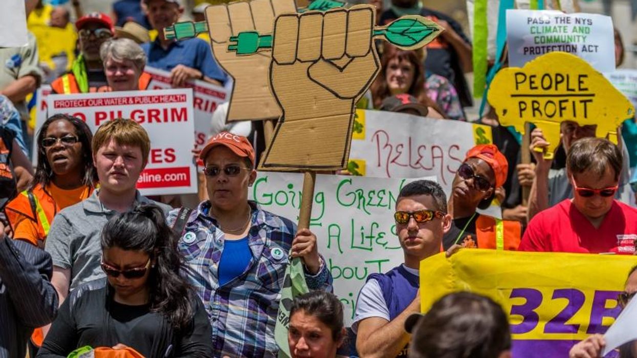 How Unions and Climate Organizers Learned To Work Together in New York