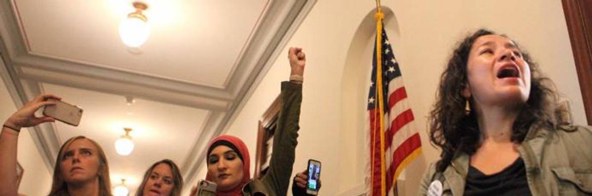 Dozens Arrested as Survivors Flood Capitol Hill to Share Trauma of Sexual Assault, Demand Senate Reject Kavanaugh
