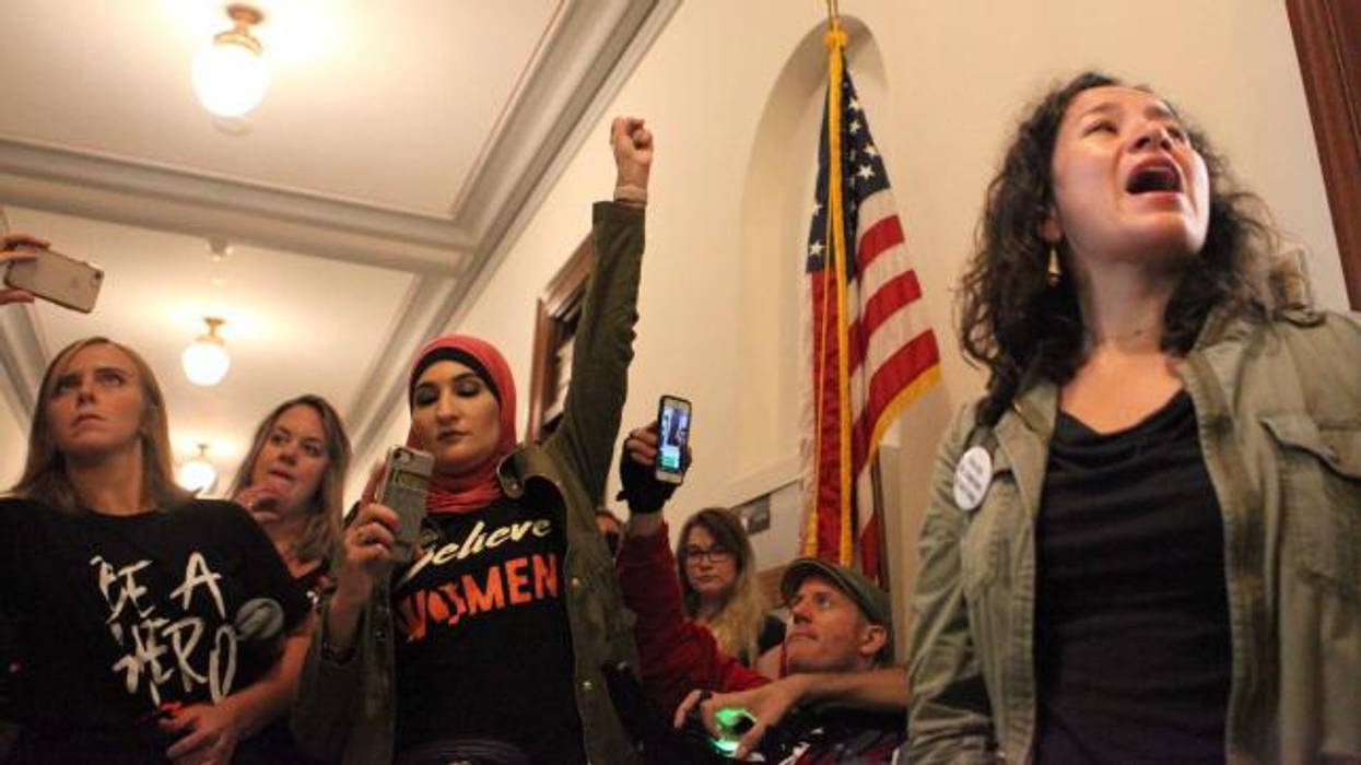 Dozens Arrested as Survivors Flood Capitol Hill to Share Trauma of Sexual Assault, Demand Senate Reject Kavanaugh