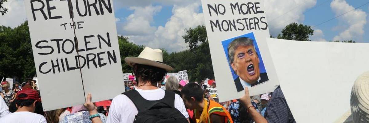 Outrage Grows as Trump Official Complains Deadline for Putting Kids Back in Parents' Arms Too "Extreme"