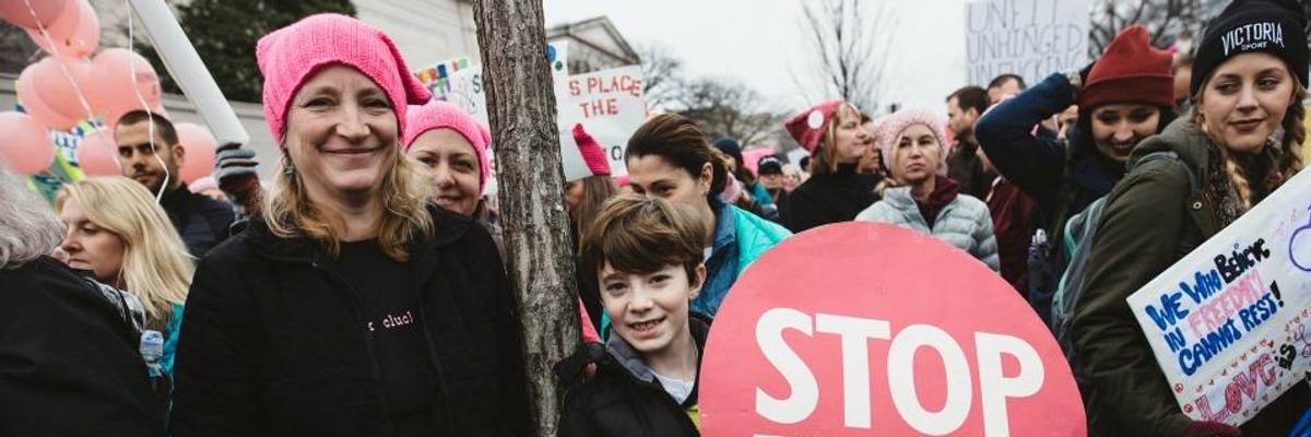 #PowerToThePolls: After One Year of Trump, Weekend Women's March Events to Mobilize Voters