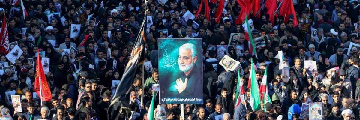 'The People of This Region Want US Out': More Than 40 Iranian Mourners Killed at Soleimani Funeral Procession