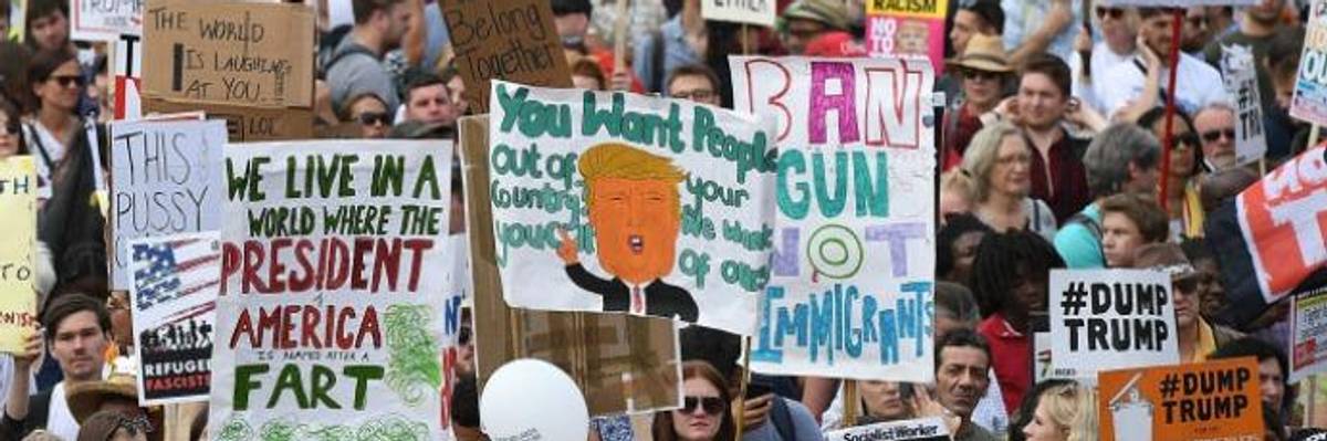 Europe Cringes Before Emperor Trump