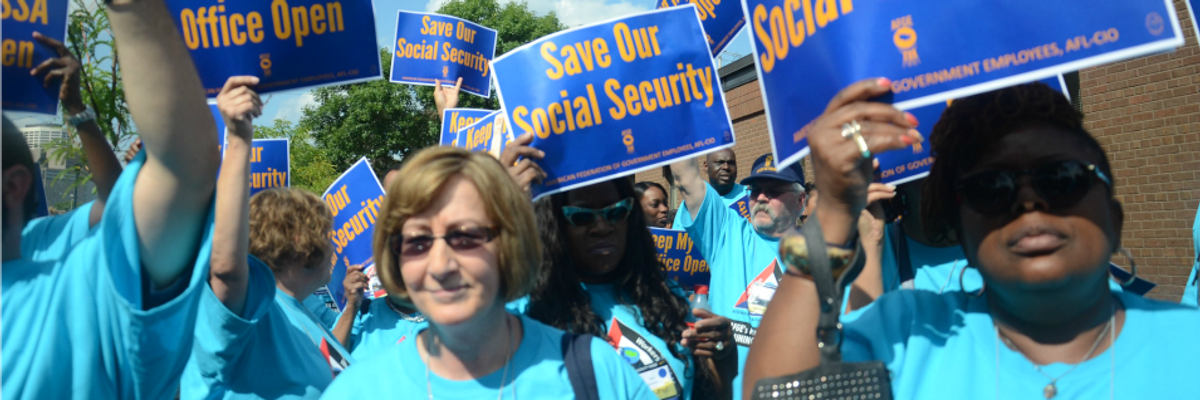 Confirming Progressive Warnings, Social Security Actuary Says Trump Payroll Tax Cut Would Effectively Destroy Program by 2023