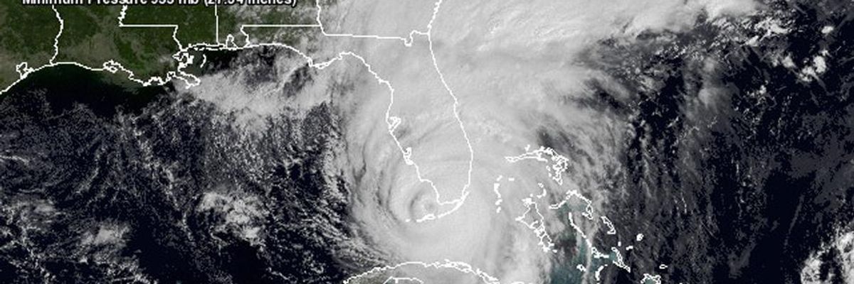Hurricane Irma to Spend Sunday Raking Florida's West Coast