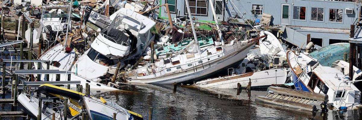 Hurricane Ian Slams Into West Coast Of Florida