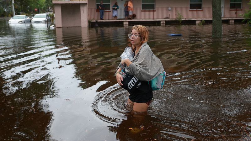 Hurricane Idalia Slams Into Florida's Gulf Coast