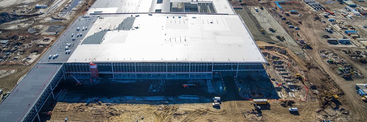 Hyundai Motor Group plant in Ellabell, Georgia