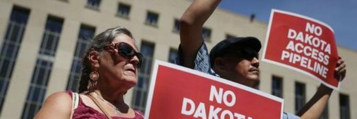 Sioux Vow to 'Stand Strong' as Judge Paves Way for DAPL Oil to Flow