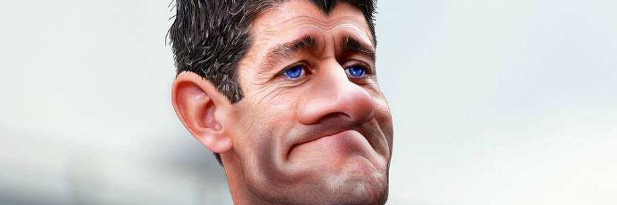 Paul Ryan Doesn't Like It When We're Angry