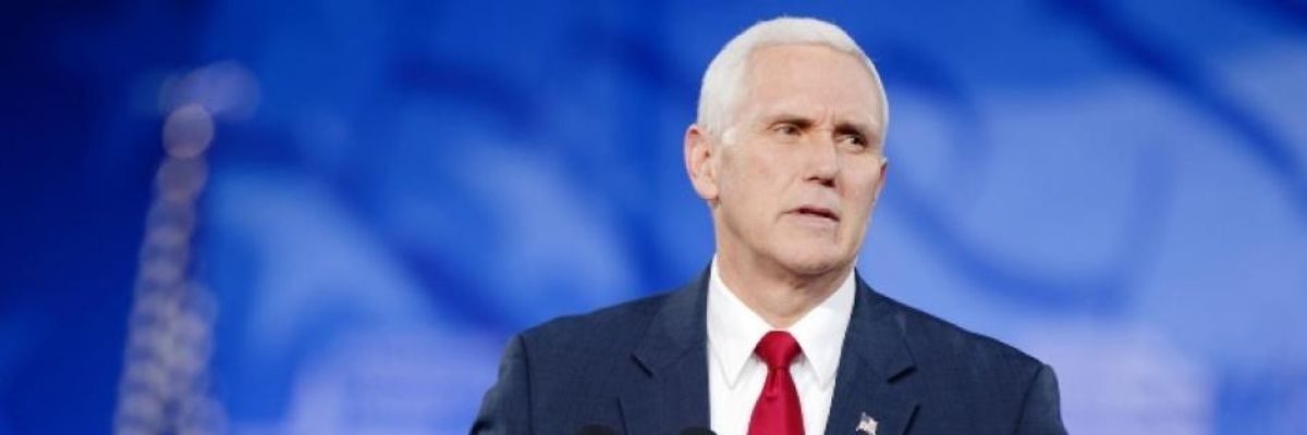 A Christmas Message to Vice-President Mike Pence