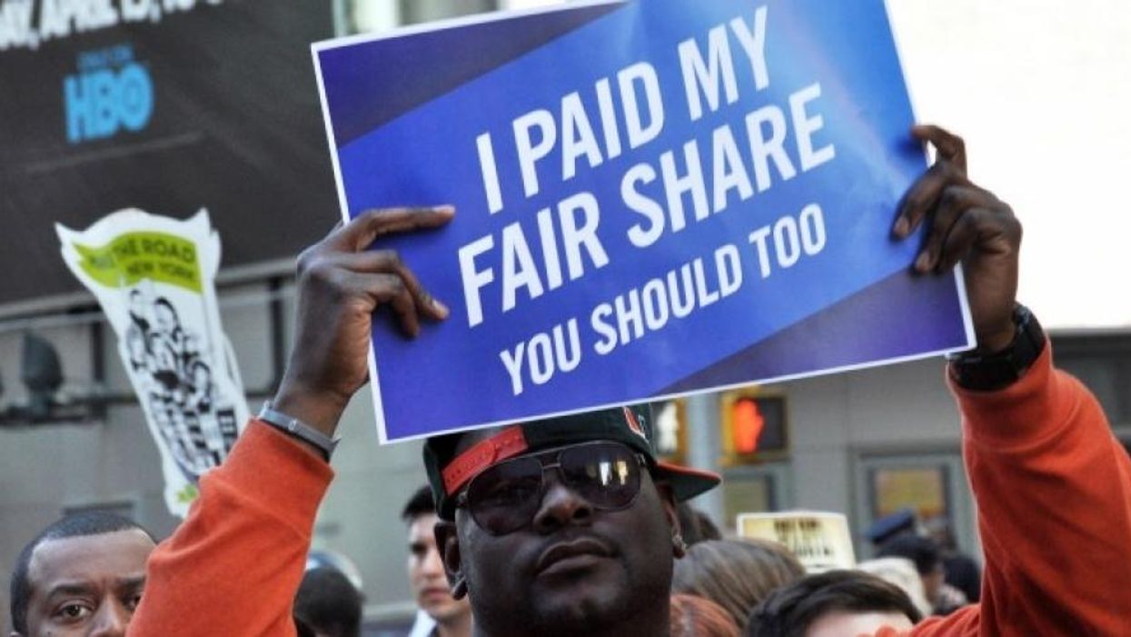 'Not One Penny' of Tax Cuts for The Rich or Service Cuts for the Poor