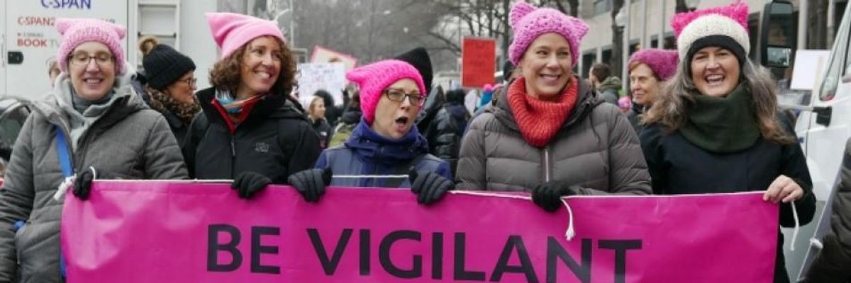Now Is Not the Time for Women to Stop Marching