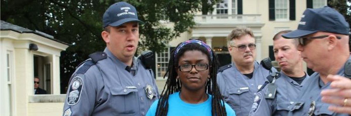 23 Arrested Protesting McAuliffe's "Stunning Lack of Political Courage" on Climate