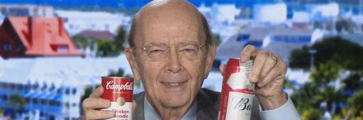 Billionaire Wilbur Ross Says Unpaid Federal Workers Don't Have "Good Excuse" for Running Out of Money During Shutdown