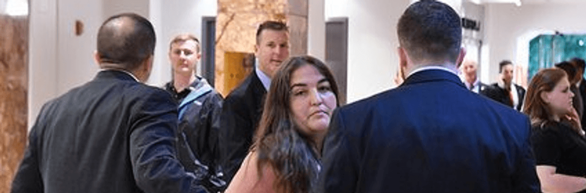 I Was Detained for Protesting Trump. Here's What the Secret Service Asked Me.