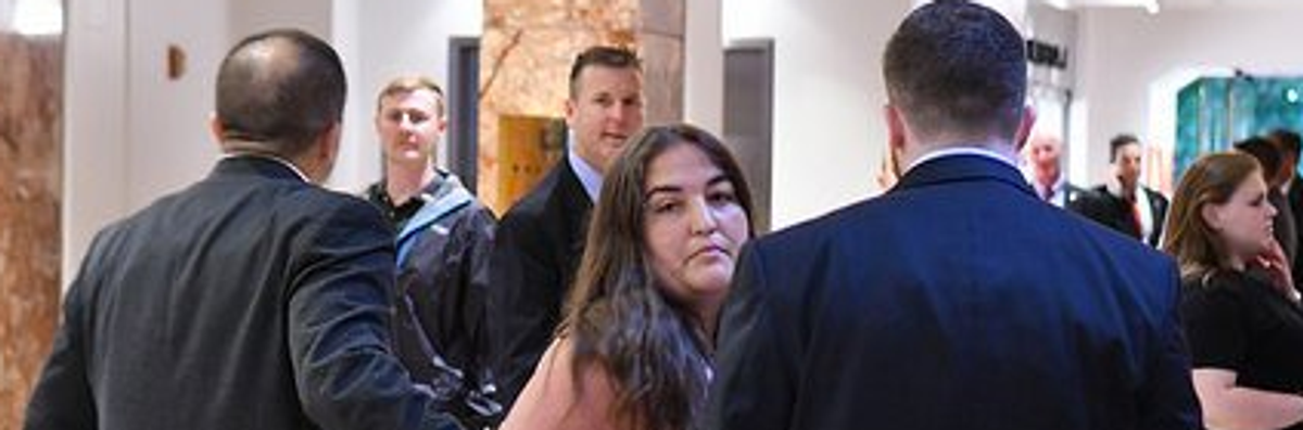 I Was Detained for Protesting Trump. Here's What the Secret Service Asked Me.