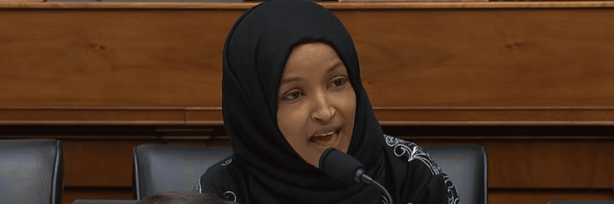 Elliott Abrams Melts Down As Muslim Congresswoman Questions Role In Crimes Against Humanity