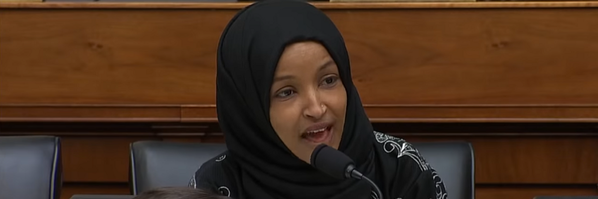 Elliott Abrams Melts Down As Muslim Congresswoman Questions Role In Crimes Against Humanity