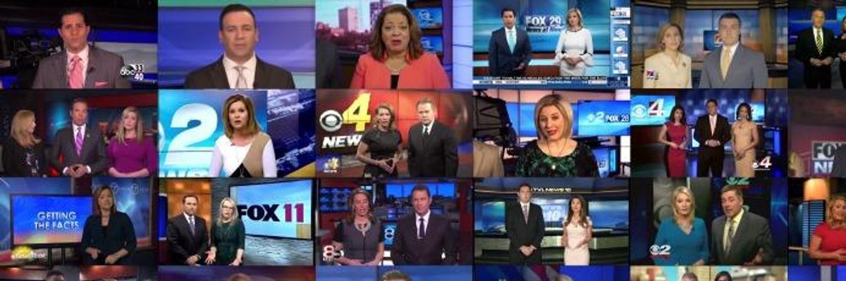 'Stuff of Nightmares': Viral Video Shows Sinclair Forcing Local TV Anchors to Recite Trumpian Propaganda