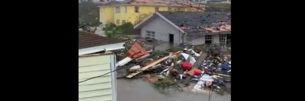 'It Is Pure Hell Here': Videos From Bahamas Show Devastation Left by Hurricane Dorian as Category 5 Storm Heads Toward US Coast