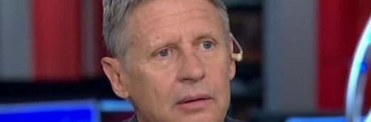 'What is Aleppo?' Wonders Gary Johnson in TV Interview Stumble