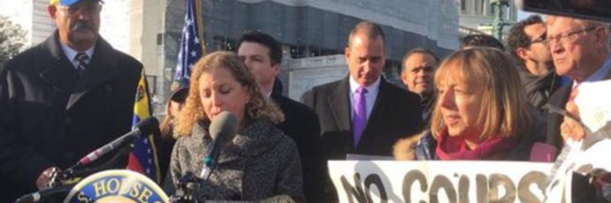 'They Choked Me. They Threw Me Down.': CodePink's Medea Benjamin Assaulted by Right-Wing Venezuelan Opposition and Threatened With Arrest