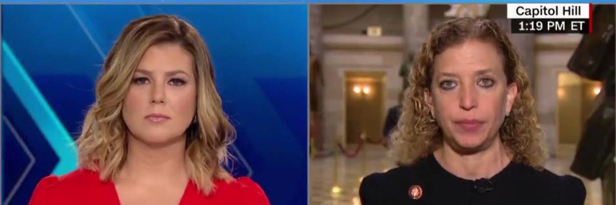 As Wasserman Schultz Exemplifies Muddled Stance, This Reminder: Medicare for All "Ain't a Slogan. It's a 94-Page Bill"