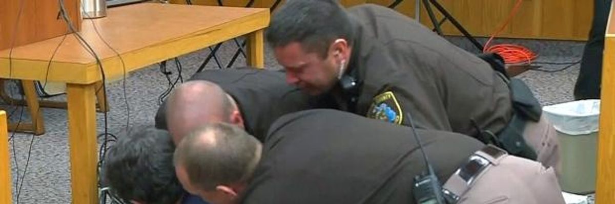 After Being Denied 'Minute Alone' With Convicted Child Molester, Father Lunges at Larry Nassar in Courtroom