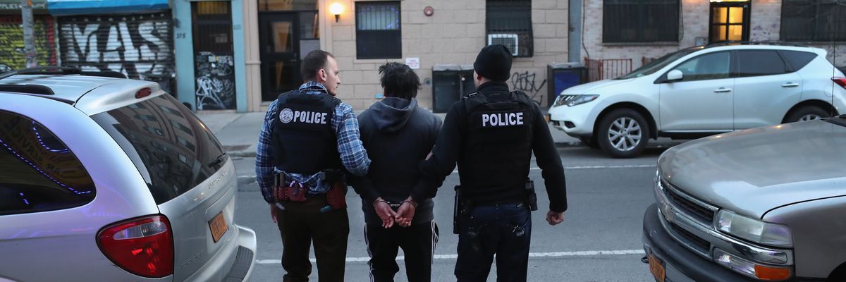 ICE Arrests Undocumented Immigrants In NYC