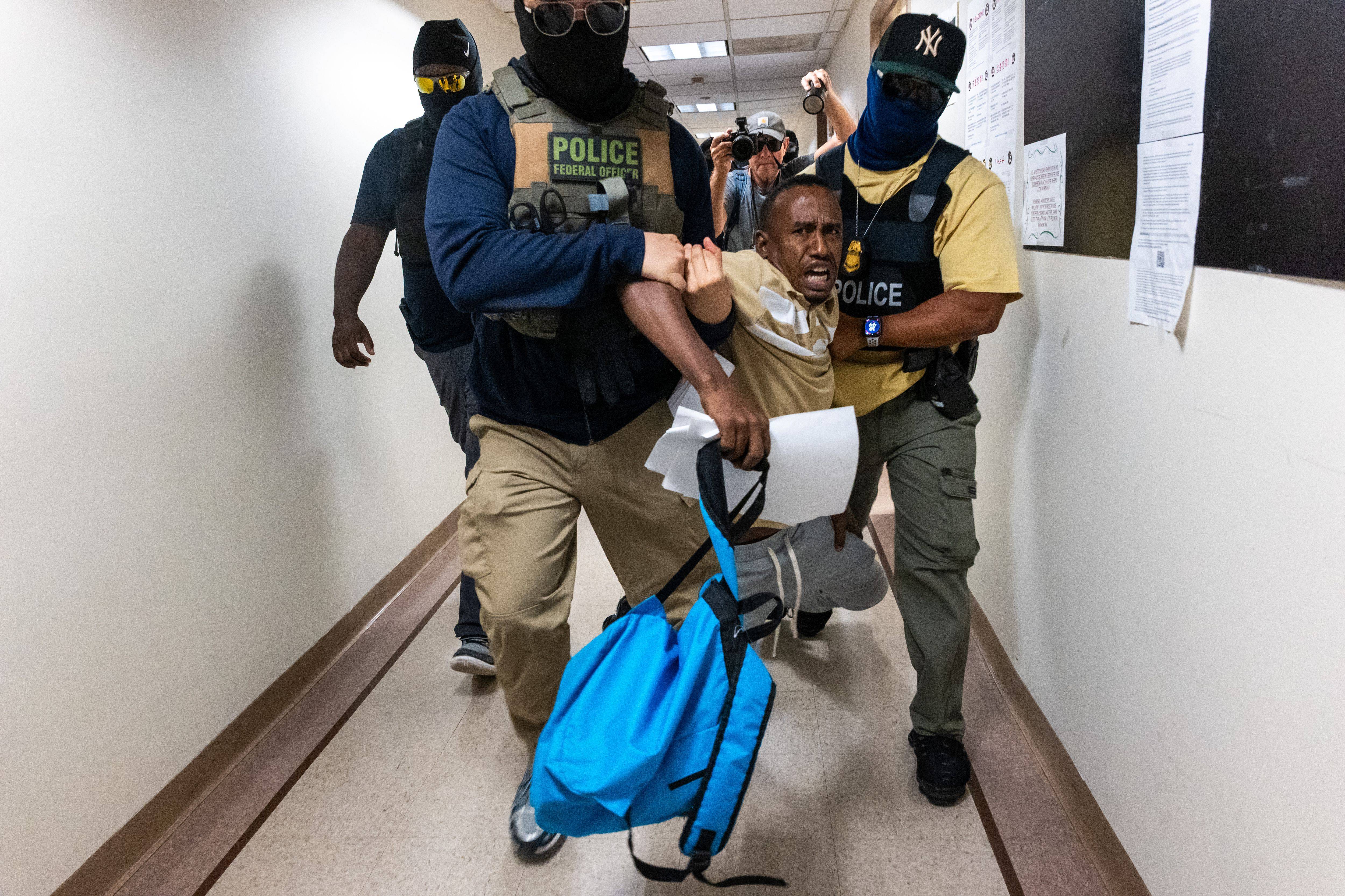 ICE Detains Immigrants Inside New York City Courthouses