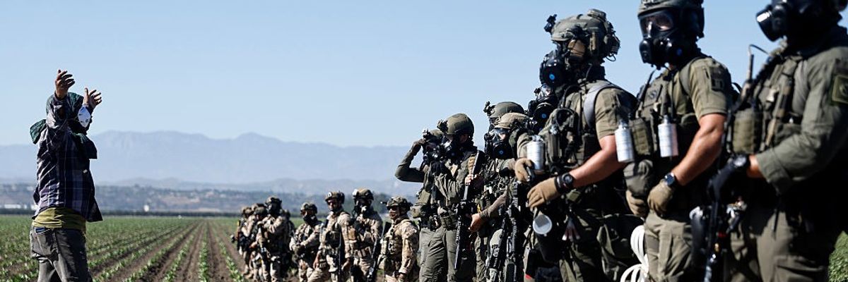 ICE Raid At Southern California Farm Sparks Protests