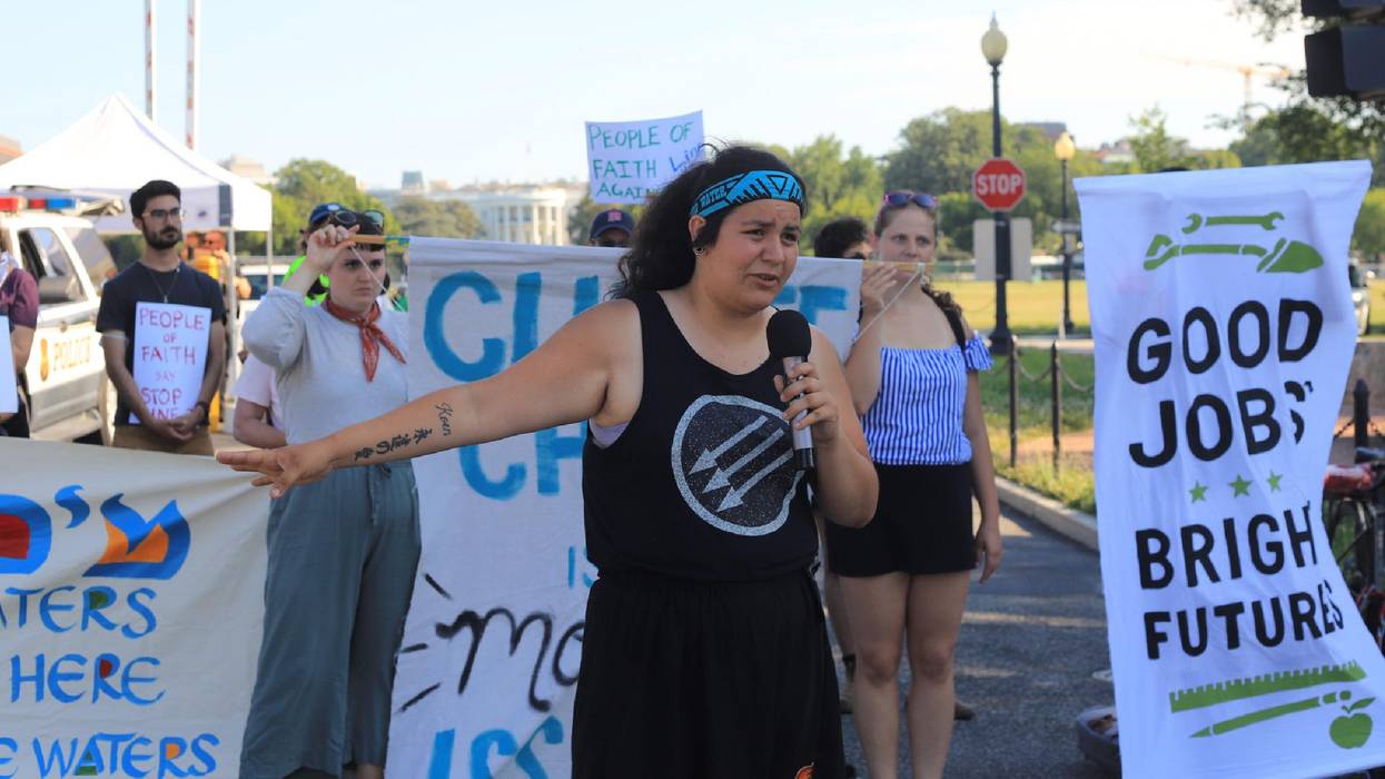IEN protests at White House
