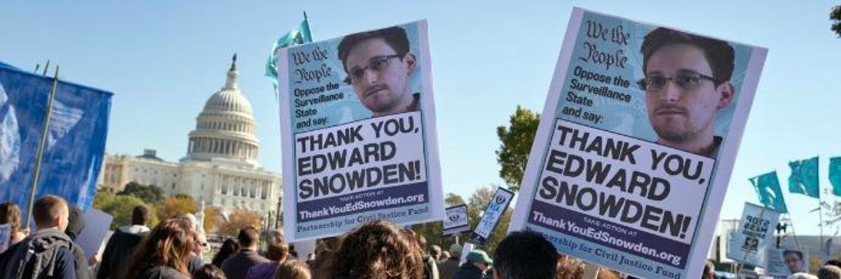 Snowden: If Trump So Concerned About Government Spying, He Should Fix It